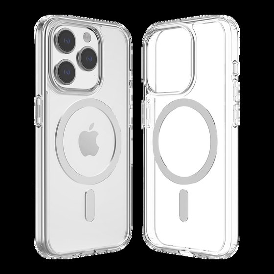 Funda magnética transparente
